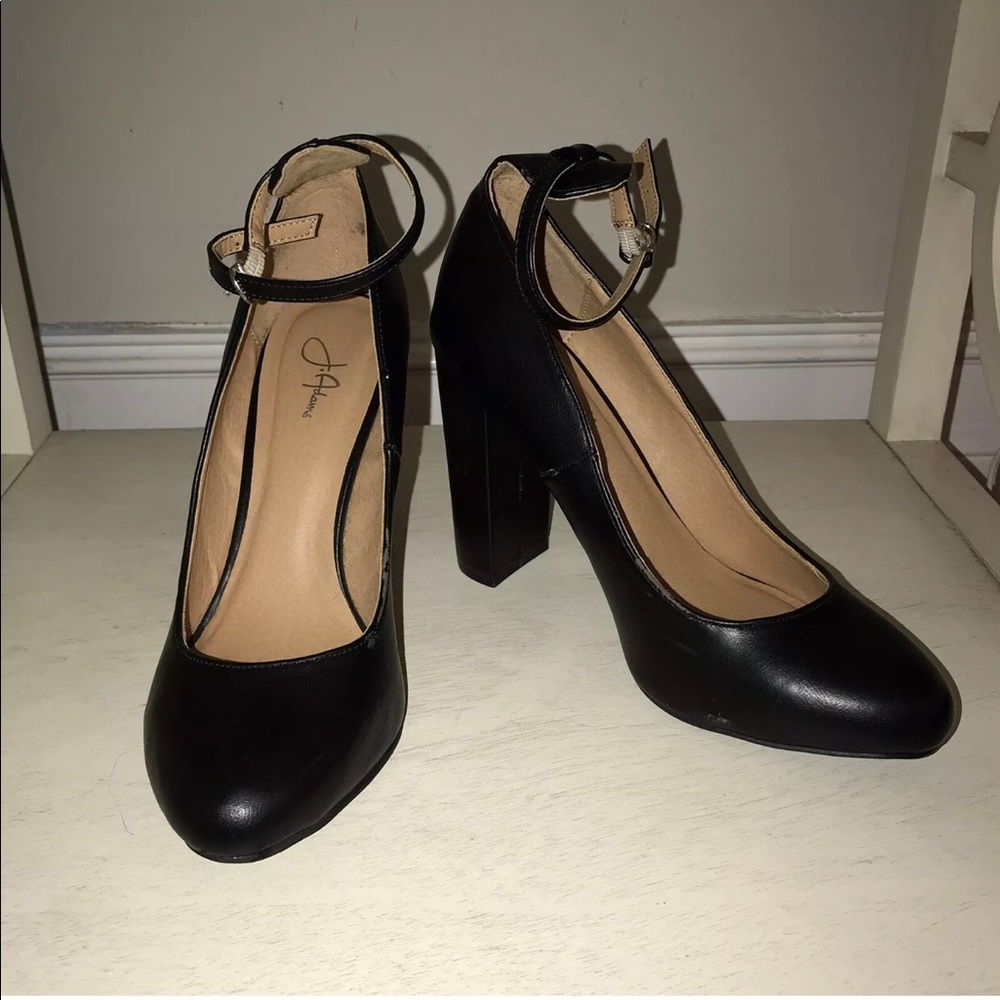 J. Adams Black High Heels - Size US 7.5